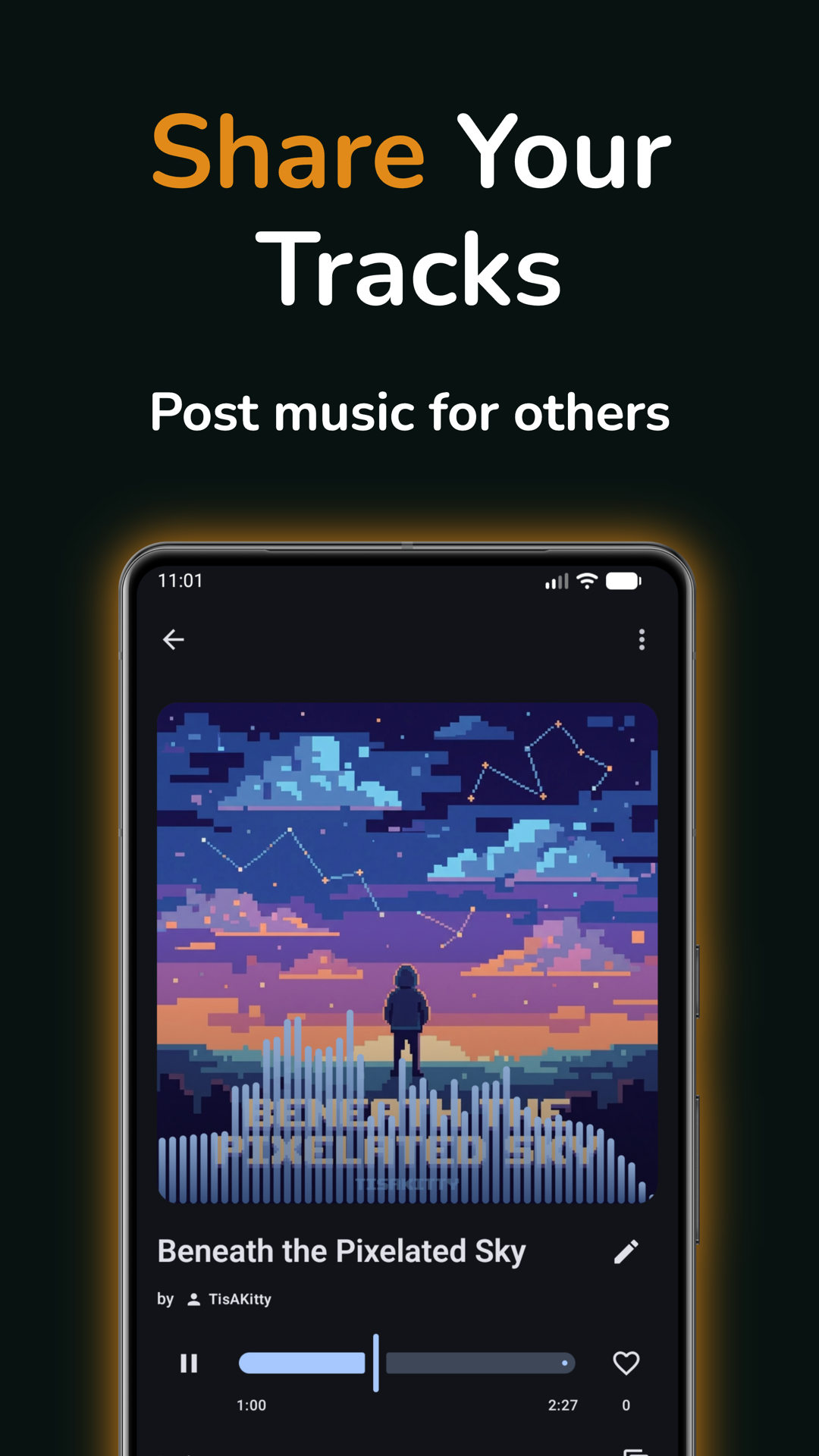Share your tracks and post music for others
